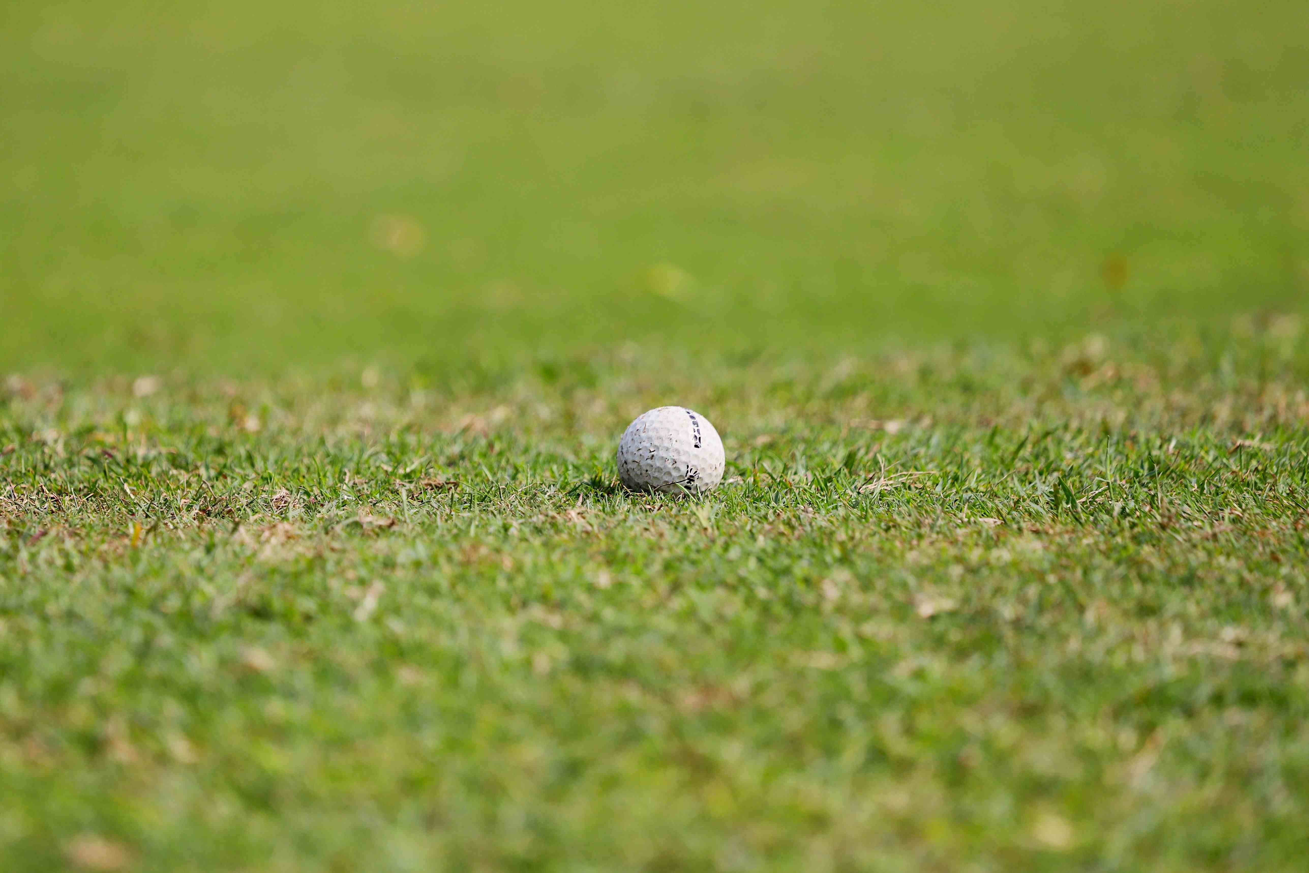 Golf ball ready for a lifestyle lesson